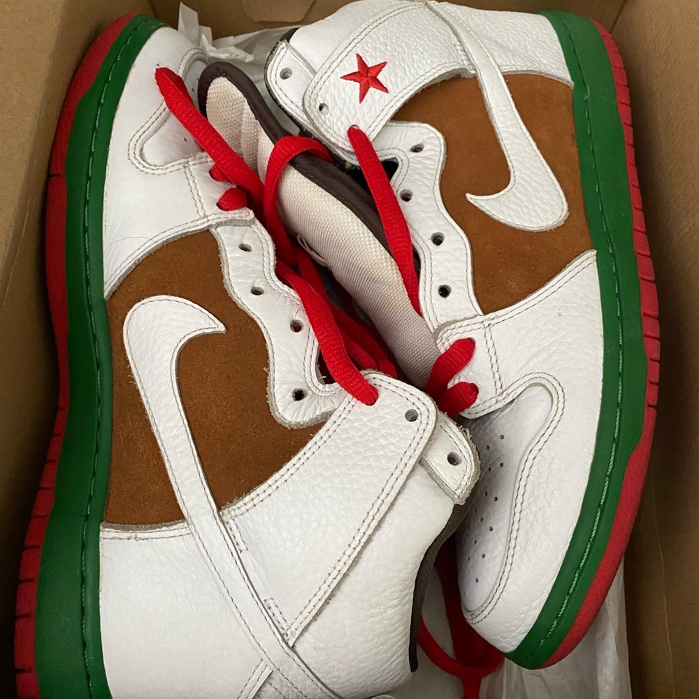 Nike dunks cali hi